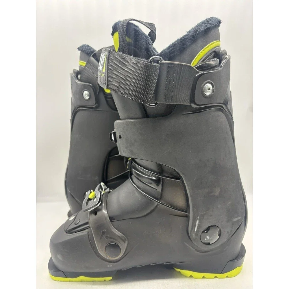 Dalbello Boss Ski Boots 25.5 / 298MM 7.5 Black Neon Green Snow Winter Sports